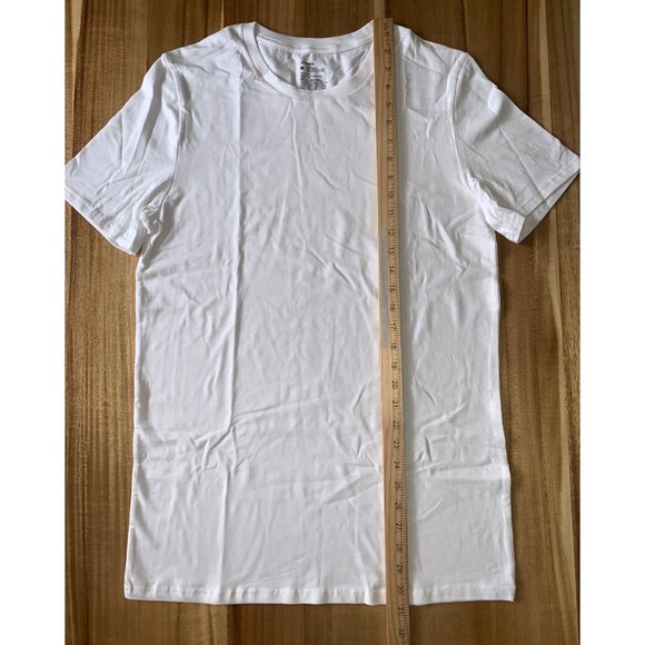 Jockey Mens 2 Pack White Crew Neck Casual T-Shirt Classic Fit Size Medium - Picture 6 of 9